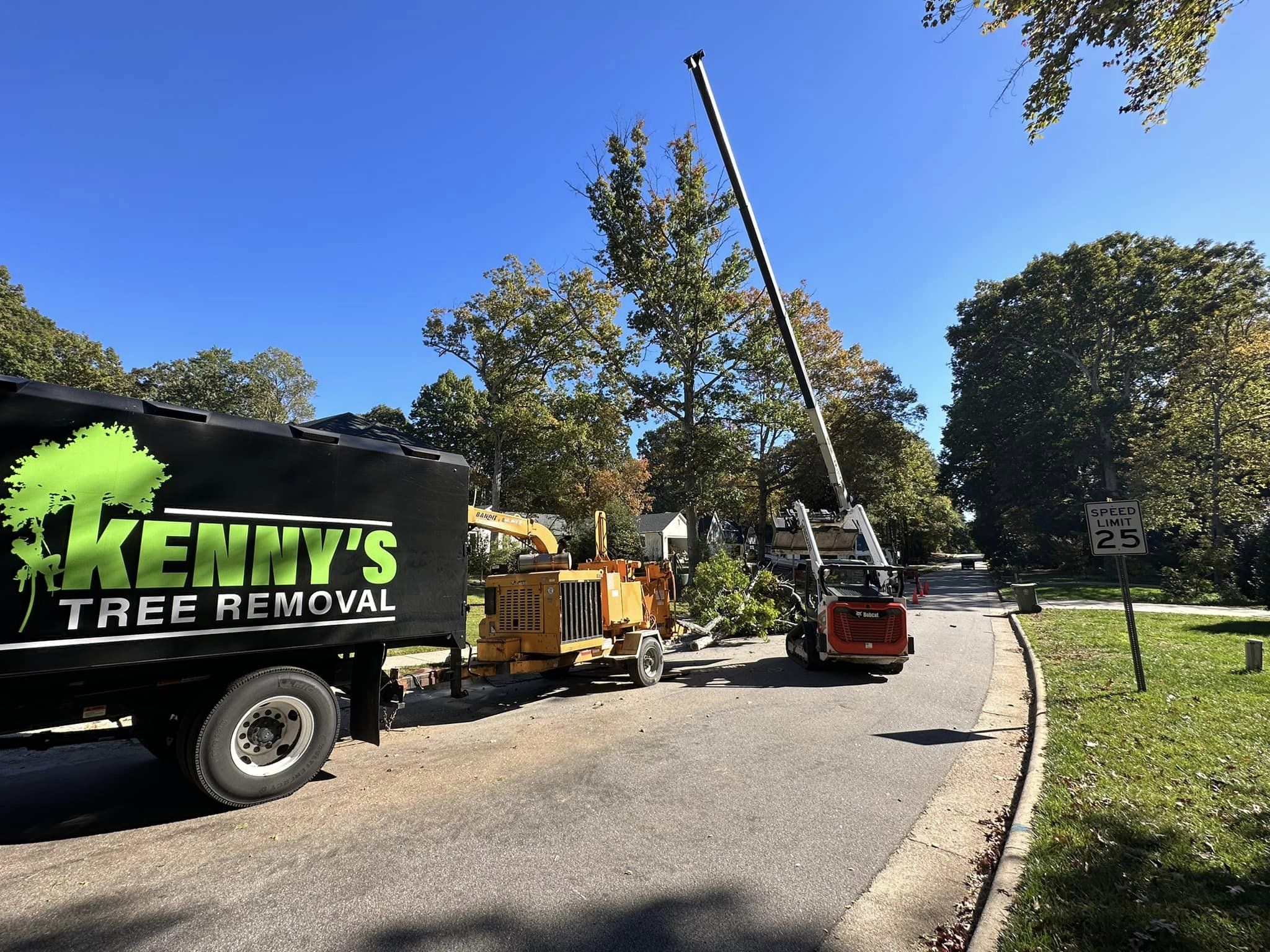 Emergency tree service and log loaders in Fuquay-Varina