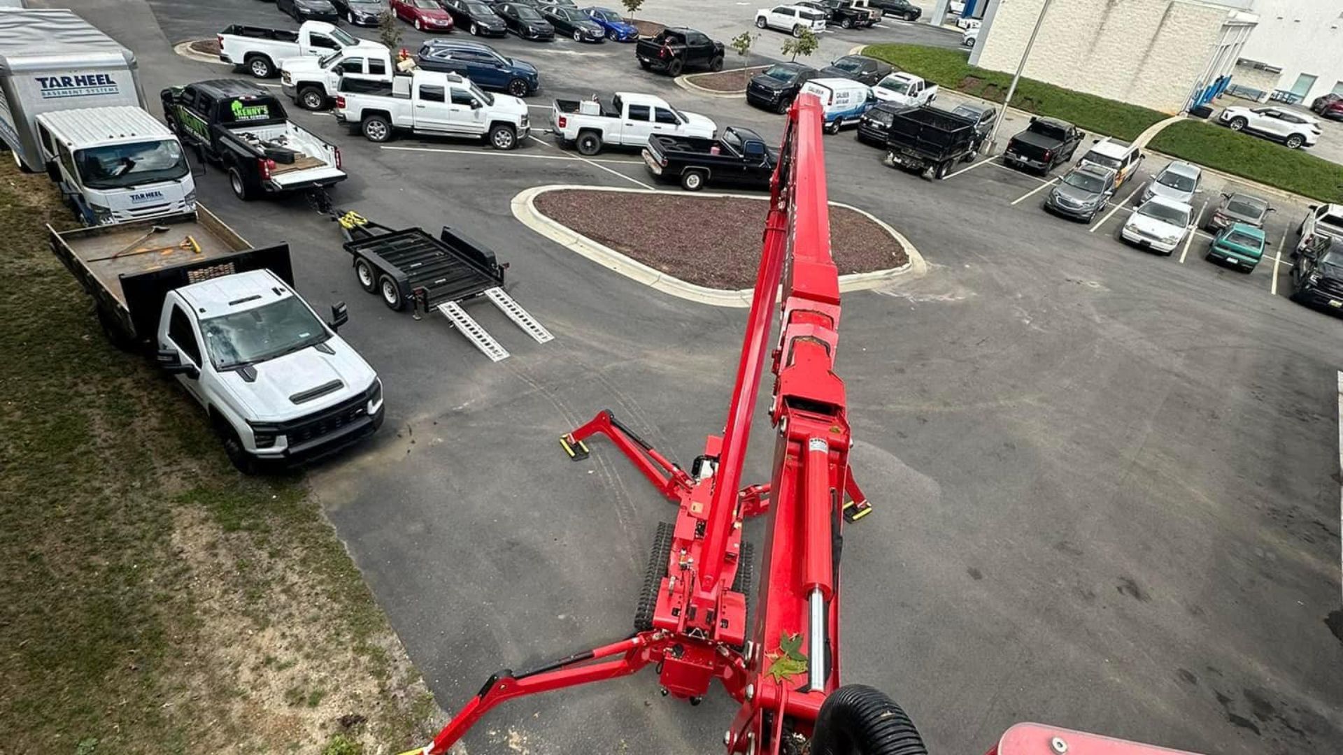 Commercial property land optimization and tree maintenance services in Fuquay-Varina NC