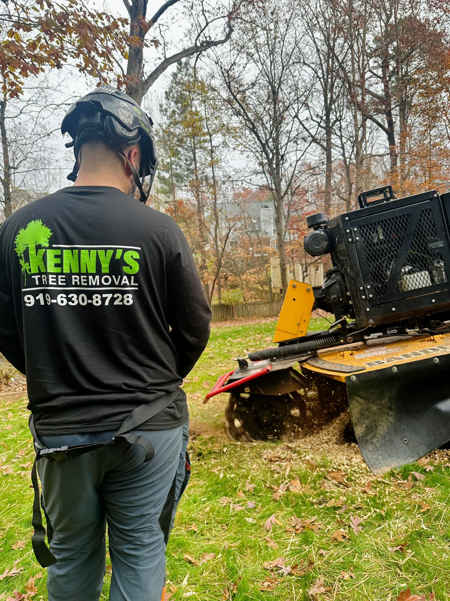 Professional stump grinding and stump removal in Garner NC
