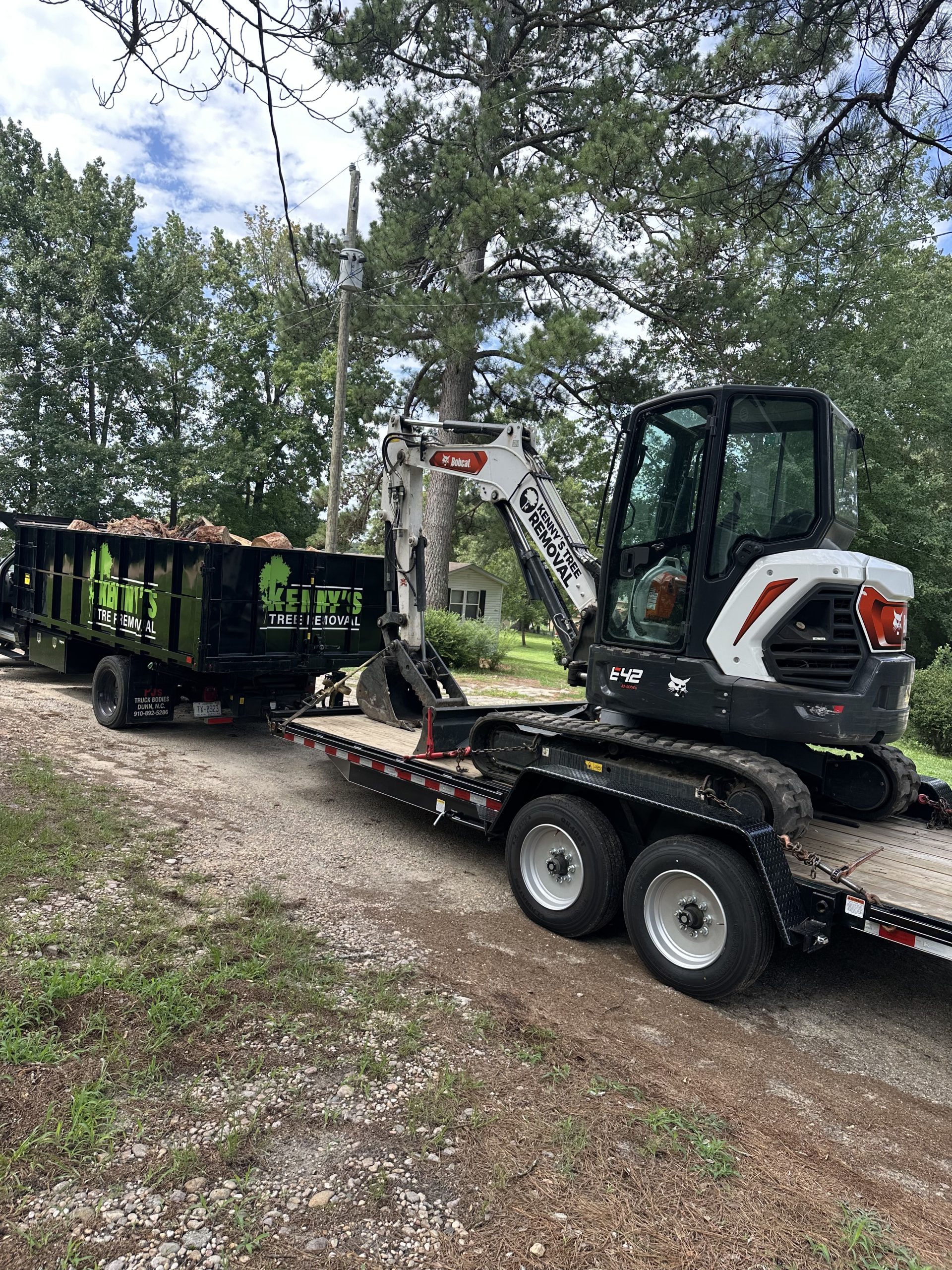 Professional debris hauling and bulk material removal services
